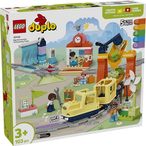 LEGO DUPLO - Grote interactieve buurttrein 10428