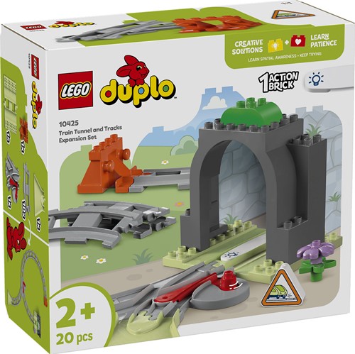LEGO DUPLO Town 10425 Treintunnel en Rails Uitbreidingsset
