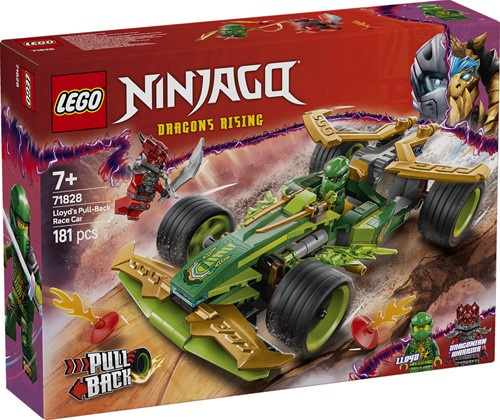 LEGO Ninjago 71828 Lloyds Pull-Back Racewagen
