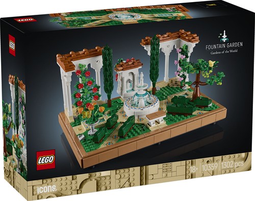 LEGO Icons 10359 Tuin met Fontein