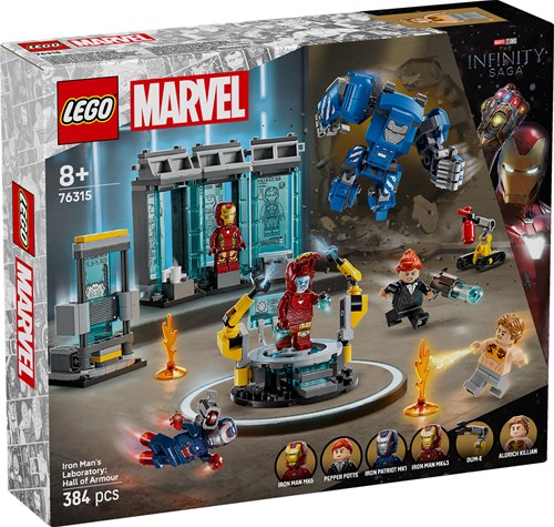 LEGO Marvel - Iron Mans laboratorium: harnasruimte 76315