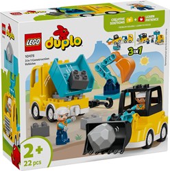 LEGO Duplo Baufahrzeuge 3-in-1 Set - kreatives Spielzeug