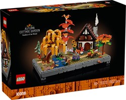 LEGO Icons Herbstgarten Bauset - kreatives Spielzeug für Kinder