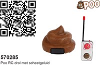 RC ferngesteuerter Kothaufen Spielzeug mit Furzgeräusch und Fernbedienung-3