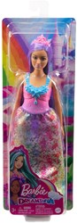 Barbie Dreamtopia Prinzessinnenpuppe mit lila Haaren - Fantasie Spielzeugpuppe