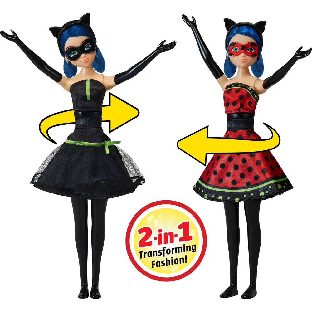 Bandai Miraculous Ladybug Puppe - Verwandlung - 26 cm - Spielzeug