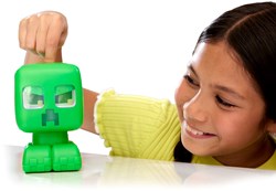 Mattel Minecraft Creeper interaktive Spielfigur mit Licht und Sound