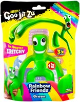 Moose Toys Actionfigur Goo Jit Zu Rainbow Friends Green squishy Spielzeug
