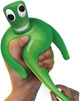 Moose Toys Actionfigur Goo Jit Zu Rainbow Friends Green squishy Spielzeug-3