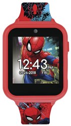 Accutime Spiderman Smartwatch interaktive Kinderuhr mit Kamera