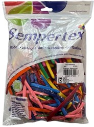 Megaform Ballons 260Q Modellieren - 100 Stück bunte Latex Spielzeug