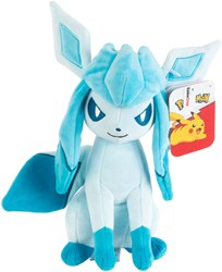 Jazwares Pokémon Kuscheltier Glaceon Plüsch 20cm - superweiches Spielzeug