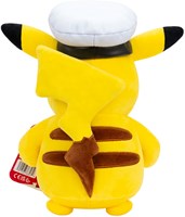 Pokémon Plüsch Captain Pikachu 20 cm Kuscheltier Spielzeug-3