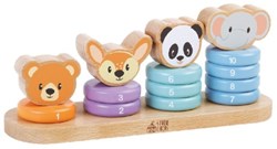 Studio Circus Holz Stapelspiel Zahlen lernen Spielzeug für Kinder