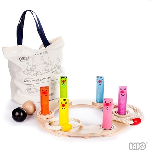 Bajo Lernspiel Hoopla - farbenfrohes Spielset für Kinder-3
