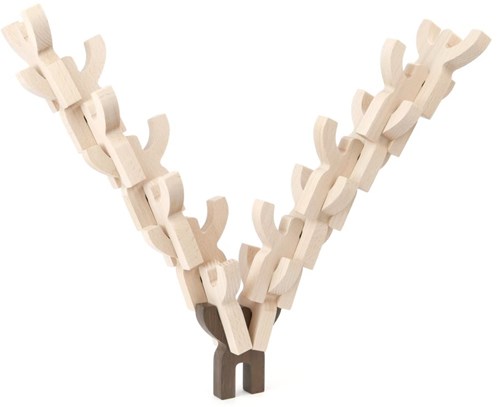 Bajo Holzspielzeugset Mendel sons - kreatives Bauspielzeug-2