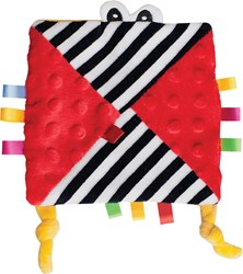 Mom's Care Babyspielzeug Knistertuch rot sensorischer Komfort