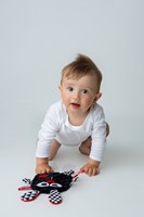Mom's Care Baby Schmusetuch Stern schwarz - sensorisches Spielzeug-2