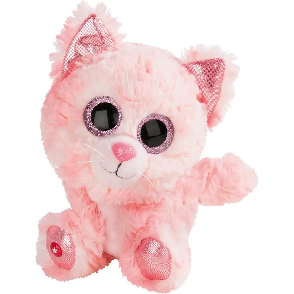 Nici Kuschelkatze Glubschis Dreamie Plüsch rosa 15 cm Spielzeug
