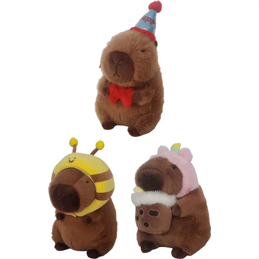 Amia Plüsch Capybara 20cm Kuscheltier - weich und niedlich