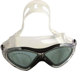 Megaform Schwimmbrille Taucherbrille schwarz - bequeme Schwimmgoggle