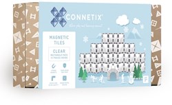 Connetix Clear Rechteck-Packung 12 Stück
