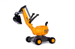 Rolly Toys Bagger JCB gelb - Spielzeugbagger 102 cm für Kinder