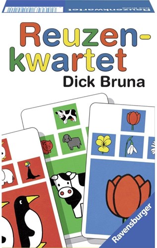 Ravensburger Kartenspiel Dick Bruna Riesenquartett für Kinder