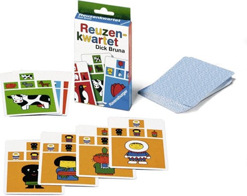 Ravensburger Kartenspiel Dick Bruna Riesenquartett für Kinder-2