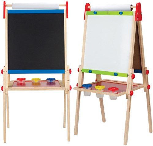 DREAMADE Doppelseitige Kindertafel Aus Holz, Höhen Produktbild-Vorschau 2