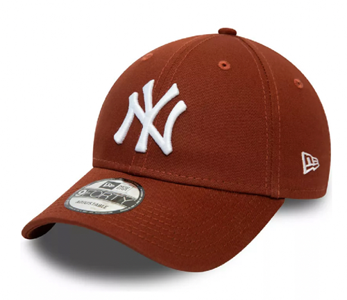 New Era Essential Baseball Cap 9Forty New York Yankees Cap Herren und Kinder - Braun