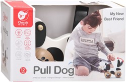 Classic World Houten Kwispel Hondje