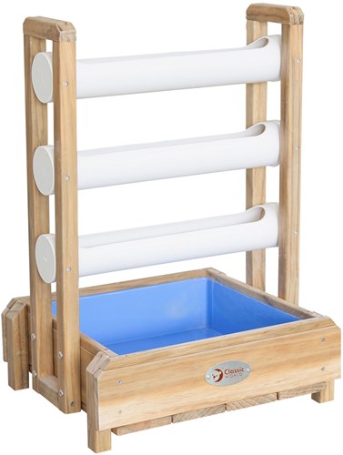 Classic World Holzwasser-Spieltisch - pädagogisches Wasserspielzeug Wasserfall