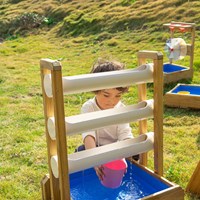 Classic World Holzwasser-Spieltisch - pädagogisches Wasserspielzeug Wasserfall-2