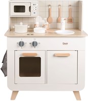 Classic World Holz Spielküche Chef 11-teilig Kinderküche weiß