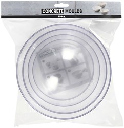 Creativ Company Gießformen Kunststoff Set - transparentes Bastelmaterial