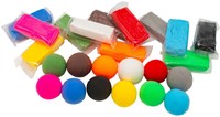 Colorations lufttrocknende Knete Set - 24 Farben kreative Modelliermasse-3