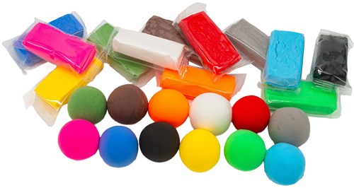 Colorations lufttrocknende Knete Set - 24 Farben kreative Modelliermasse-3