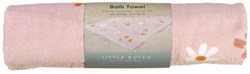 van der Meulen Strandtuch Little Dutch Flowers Baumwolle 60x120cm mehrfarbig