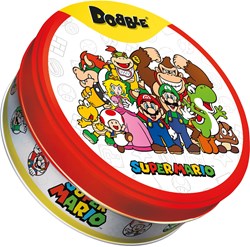Dobble Super Mario Kartenspiel - Such- und Reaktionsspiel für die Familie