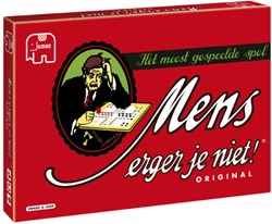 Jumbo Brettspiel Mensch ärgere Dich Nicht Original Klassiker Holzfiguren