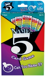 Goliath Kartenspiel Name 5 - Trivia Spiel für die ganze Familie