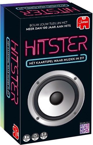 Jumbo Hitster Musikspiel Partyspiel für Erwachsene und Freunde-3