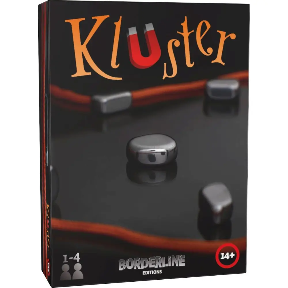 Vedes magnetisches Gesellschaftsspiel Kluster - strategisches Partyspiel 1-4 Spieler