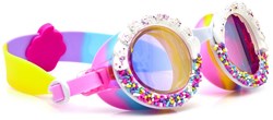 Bling2O Kinder Schwimmbrille Bake Off - Schwimmbrille mit Cupcake-Motiv und Glitzer