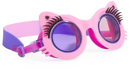 Bling2O Schwimmbrille Kinder Pawdry Hepburn rosa UV-Schutz