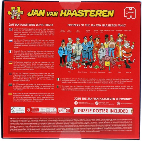 Jan van Haasteren Hondenparcours 1000 stukjes-3