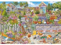 Gibsons Puzzle Beachcomber's Garden 250XL - extra große Teile-2