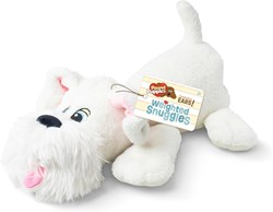 Basic Fun Kuschelhund Plüsch - Pound Puppies Weighted Snuggles weißes Hündchen