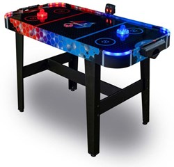 Carromco Airhockey Tisch Aurora-XT mit LED Beleuchtung und Zubehör